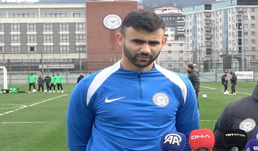 Rizesporlu Rachid Ghezzal:  Performansımız 2'inci Yarı için Bizi Umutlandırıyor