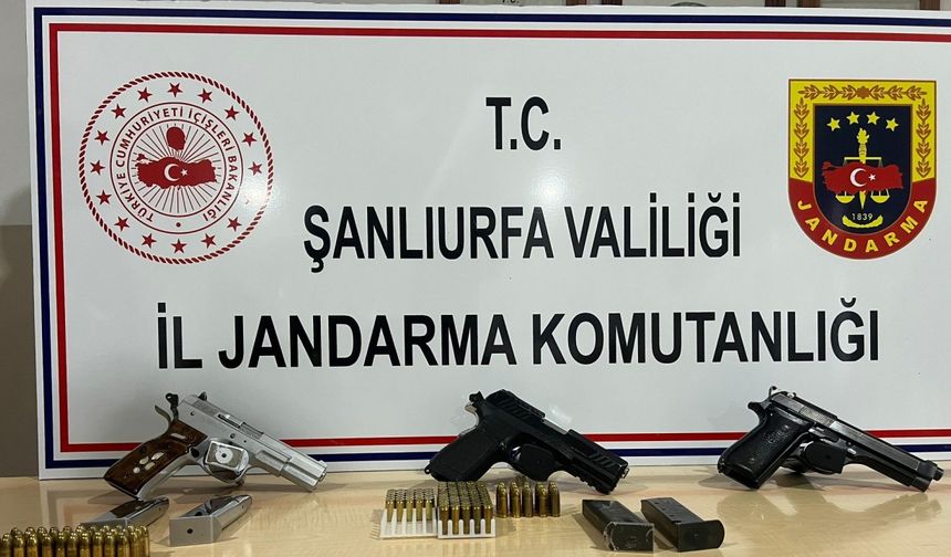 Şanlıurfa’da silah kaçakçılığı operasyonu: 6 gözaltı