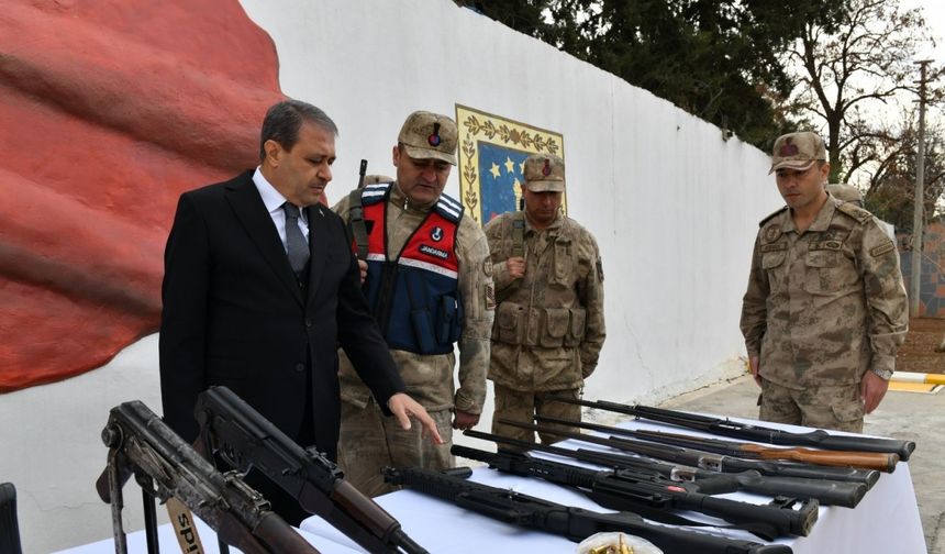 Şanlıurfa'da silah kaçakçılığına 22 gözaltı