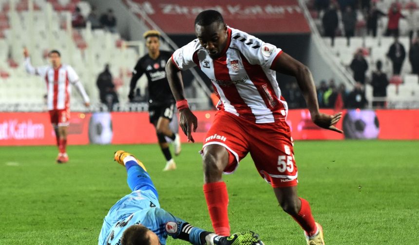 Sivasspor - Beşiktaş: 0-1