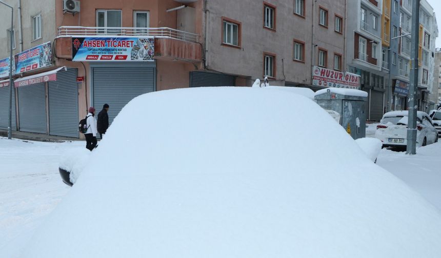 Van’da kar yağışı; 493 yerleşim yeri ulaşıma kapandı