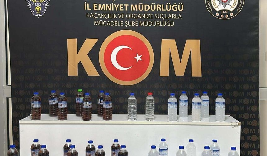 'Yılbaşı' denetimlerinde sentetik hap ve kaçak içkiyle yakalandılar