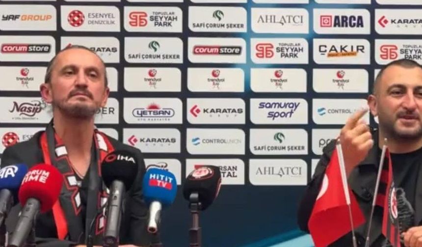 Çorum FK, teknik direktörlük için Tuncay Şanlı ile anlaştı