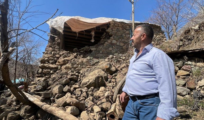 Irak'taki depremde sınır köyünde 20 evde hasar oluştu