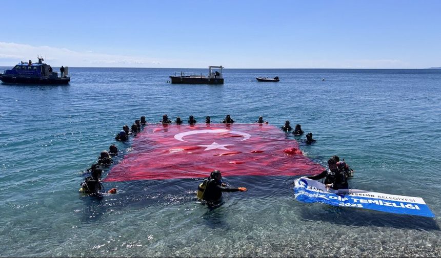 Antalya'da deniz ve kıyı temizliği seferberliği