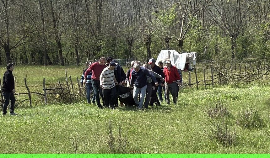 Budadığı ağaçta kalp krizi geçirip öldü