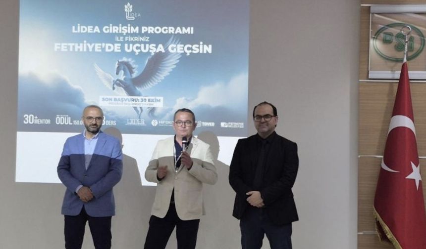 Fethiye'de LİDEA Girişimcilik Programı Demo Day etkinliği gerçekleşti