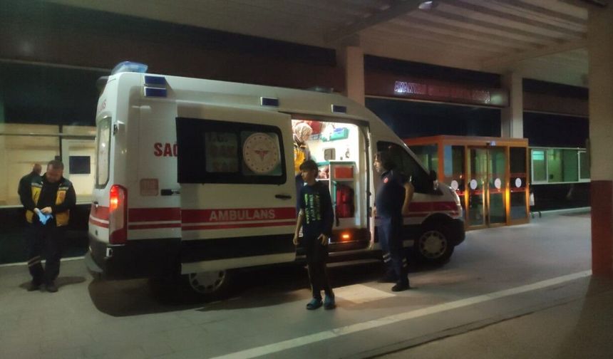 Sobadan çıkan gazdan etkilenen anne ile oğlu hastaneye kaldırıldı