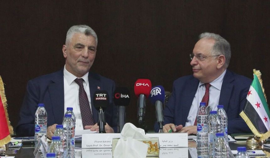 Ticaret Bakanı Ömer Bolat, Suriye’de resmi temaslarda bulundu