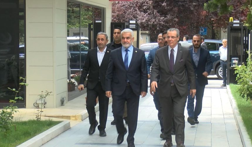 HÜDA PAR'dan Yeniden Refah Partisi'ne ziyaret