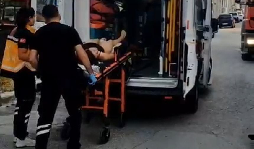 'İntihar' ihbarında bulundu, ekipler ayrılacağı sırada balkondan atlamaya kalkıştı