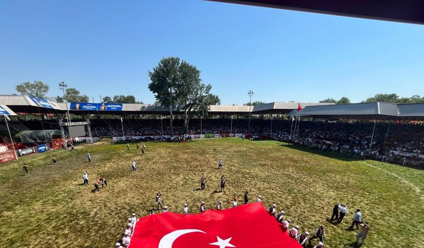 665’inci Kırkpınar Ağası Ufuk Özünlü oldu /Video eklendi