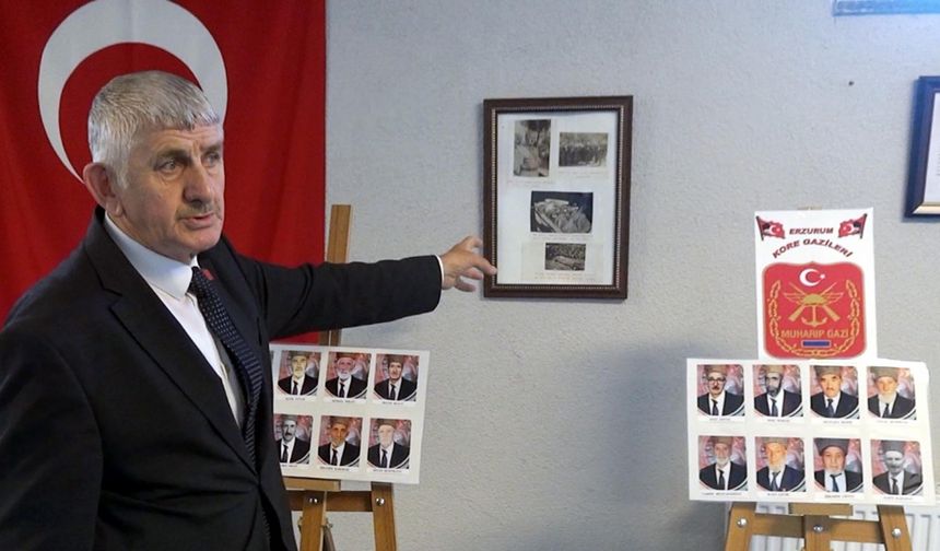 Gaziler, Kore Harbi ve Kıbrıs Harekatı'nı fotoğraflarla anlatan müze kurdu / Ek fotoğraflar