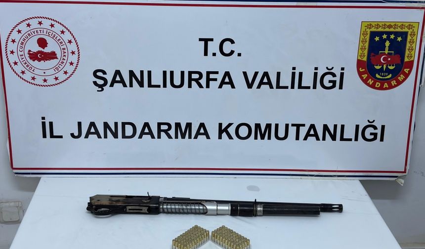 Şanlıurfa'da silah kaçakçılığı operasyonu 10 gözaltı