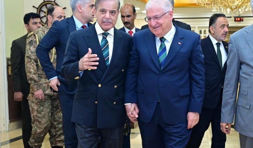 Bakan Güler, Pakistan Başbakanı Şerif tarafından kabul edildi