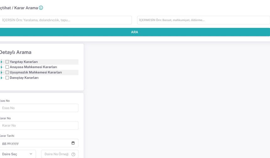 TÜBİTAK ödüllü sanal yargıç 'Kararcı' yüzlerce kararı saniyeler içinde analiz edecek