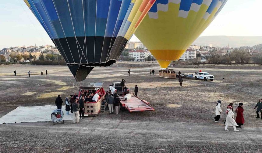 Sıcak Hava Balonları öğretmenler ile havalandı
