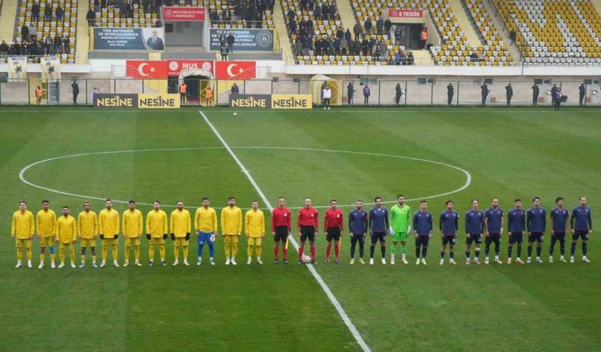 TFF 2. Lig: Muş Spor Kulübü: 5 - Yeni Mersin İdman Yurdu: 0