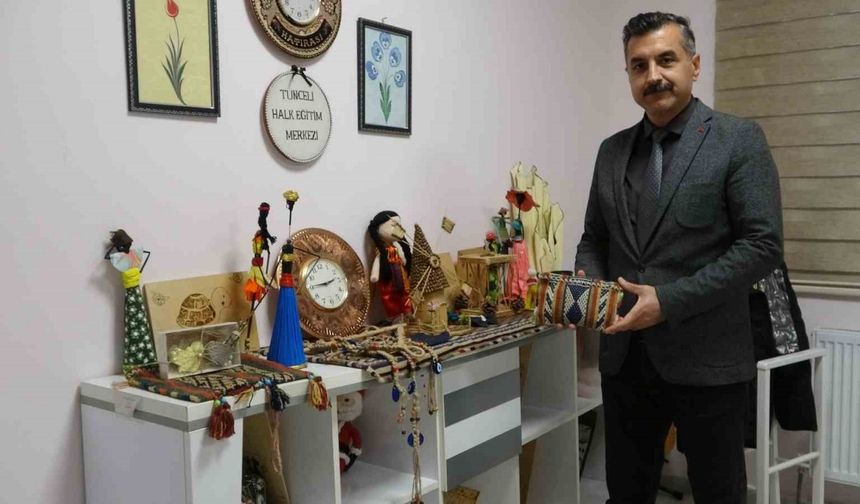 Tunceli Halk Eğitim’den 62 kursla, bin 162 kursiyere eğitim desteği