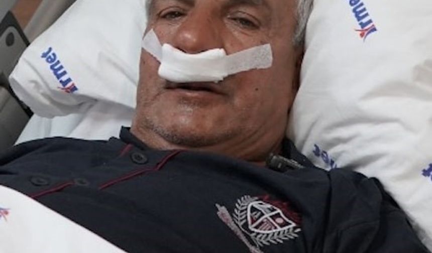 65 yaşındaki adamın burnundan 100 gramlık taş çıkarıldı