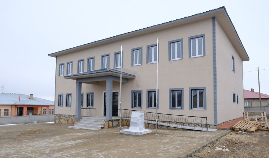 Ağrı’da köy öğrencileri için modern okul yapıldı