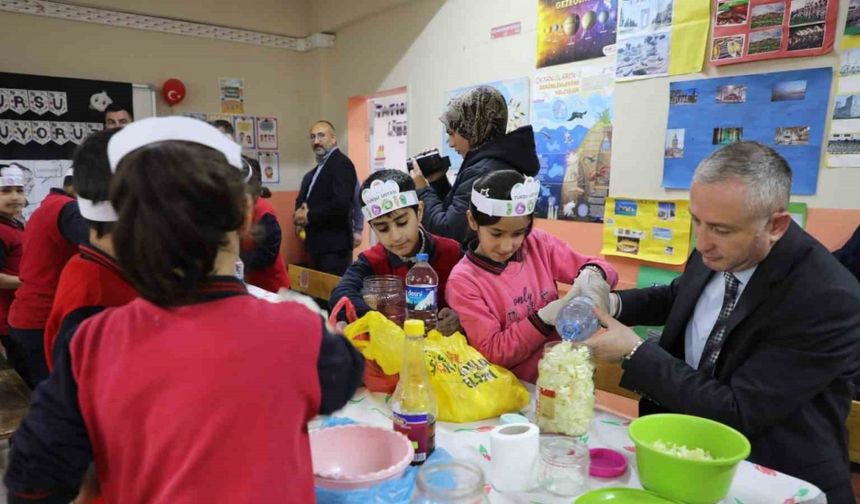 Ağrı’da öğrenciler günlük yaşam becerilerini atölyelerde öğreniyor