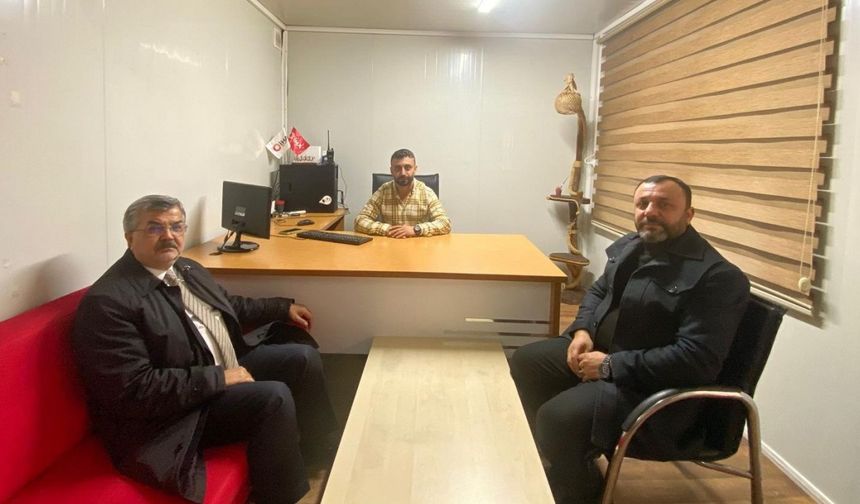 AK Parti heyetinden İHA’ya ziyaret