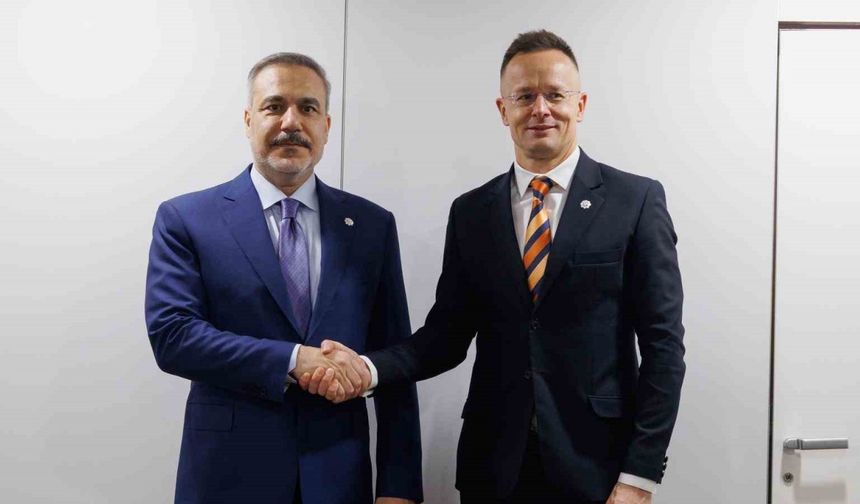 Bakan Fidan, Macar mevkidaşı Szijjarto ile görüştü