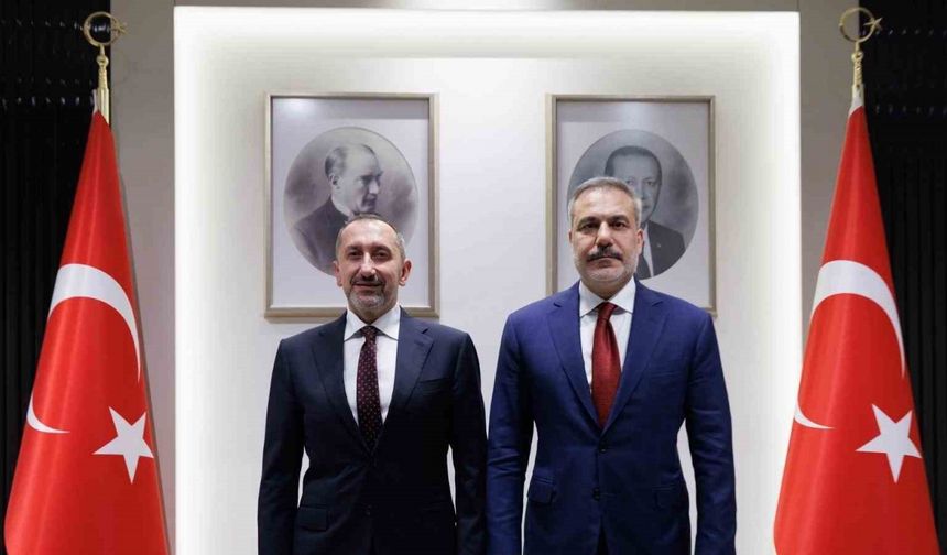 Bakan Fidan, Siber Güvenlik Başkan’ı Önal’ı kabul etti