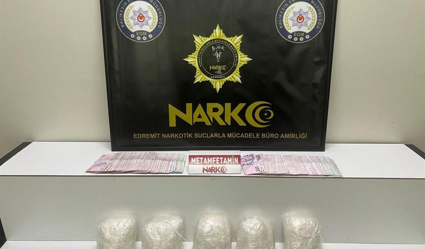 Balıkesir’de yılbaşı öncesi narkotik operasyonu