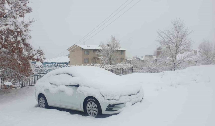 Başkale’de araçlar kara gömüldü: 11 yerleşim yerinin yolu ulaşıma kapandı