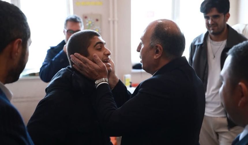 Başkan Arslan engelli bireyleri özel günlerinde yalnız bırakmadı