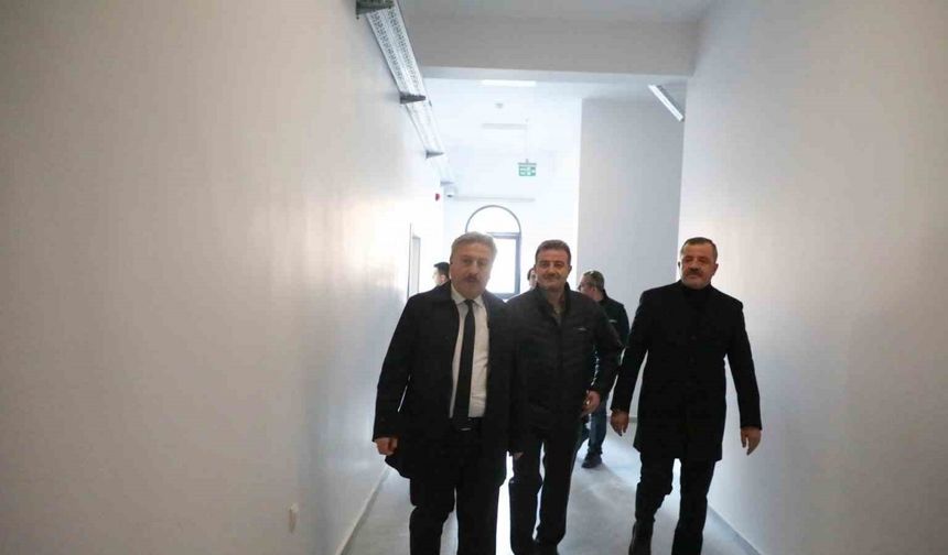 Başkan Palancıoğlu, Fatma Haskahveci Kur’an Kursu’nu inceledi