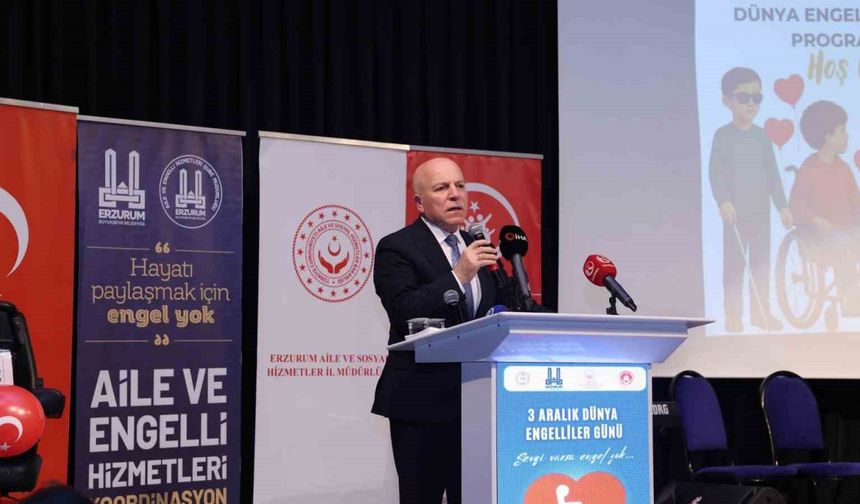Başkan Sekmen: "Özel gereksinimli bireyler başımızın tacıdır"