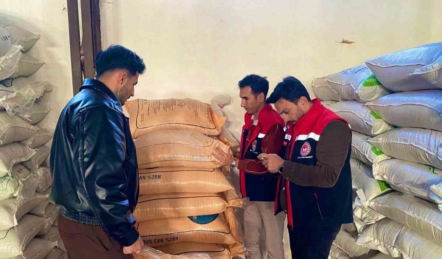 Bayburt’ta gübre denetimleri yapıldı