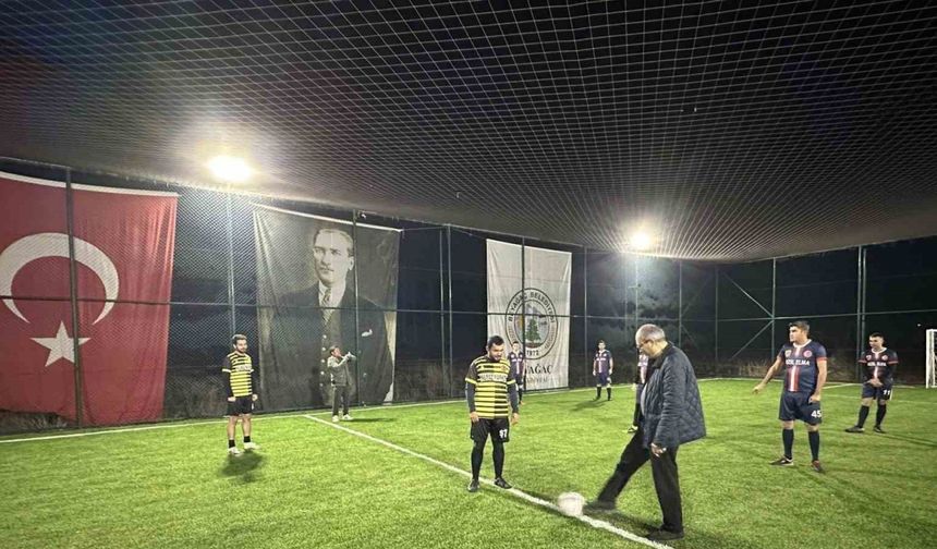 Beyağaç Belediyesi 2025 Halı Saha Turnuvası büyük bir heyecanla başladı