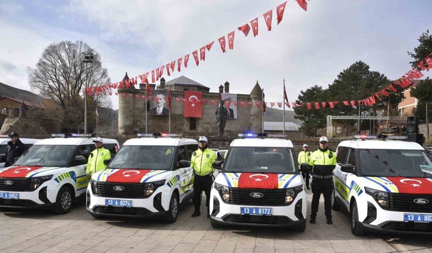Bitlis’te güvenlik güçlerinin araç filosu güçlendirildi