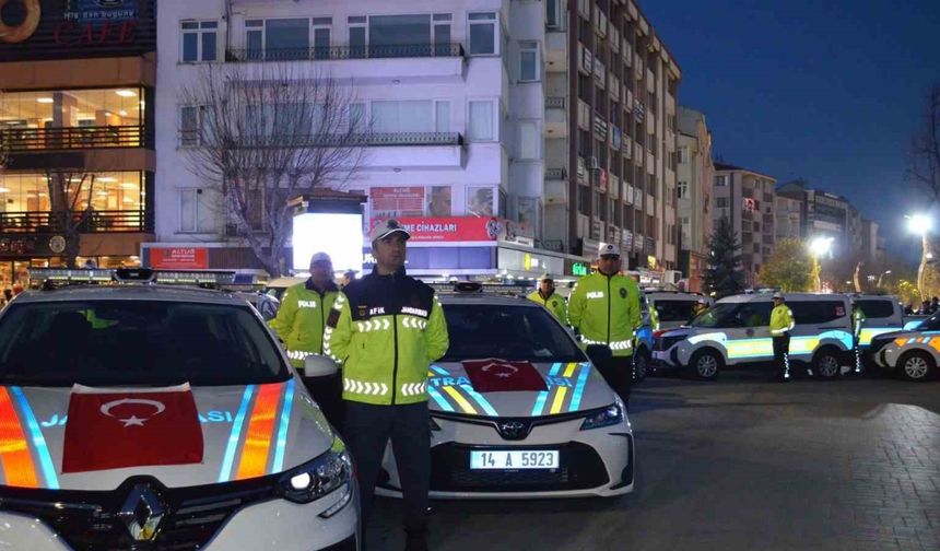 Bolu’da emniyet ve jandarmaya 68 yeni araç tahsis edildi