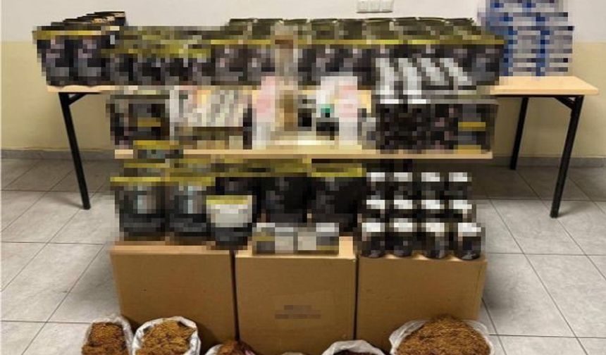 Bolu’da kaçakçılığa geçit yok: Piyasa değeri binlerce lira olan ürünler ele geçirildi