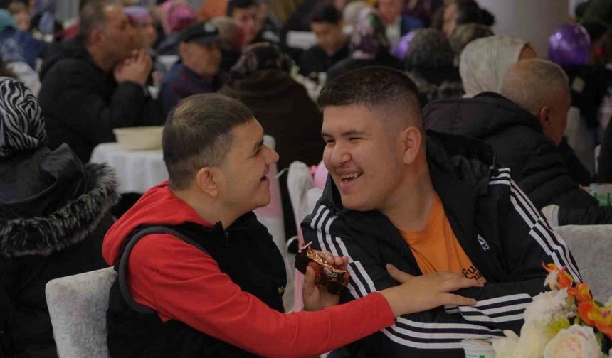 Bolu’da özel bireyler unutulmadı