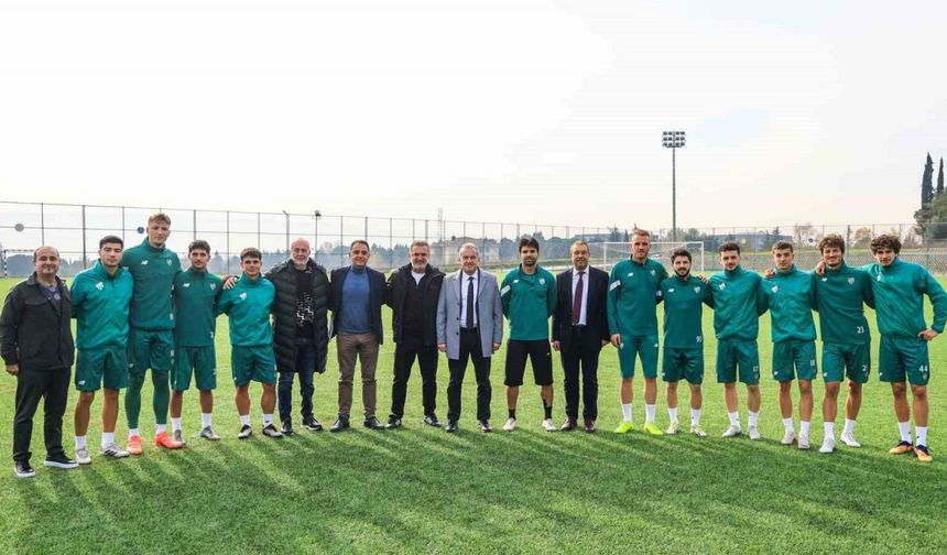 BUÜ’den Bursaspor’a tam destek