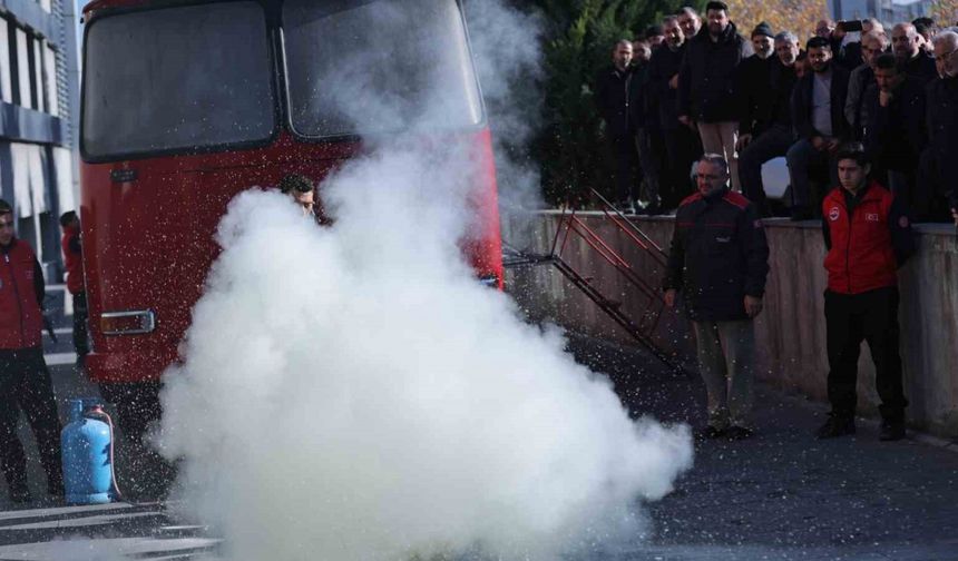 Büyükşehirden din görevlilerine ‘afet farkındalık ve yangın eğitimi’