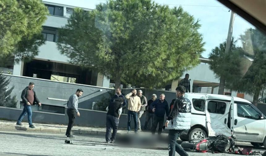 Çeşme’de motosiklet kazası: 1 ölü, 1 yaralı