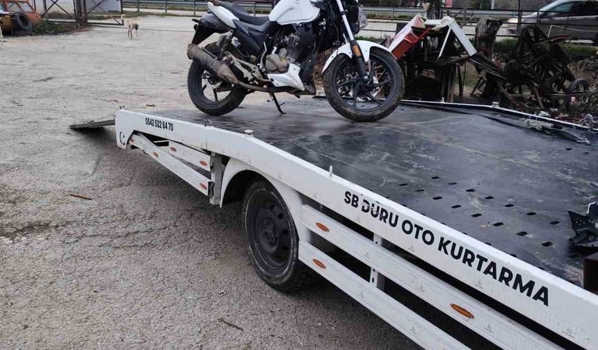 Çocukların motosiklet yolculuğu acı sonla bitti: 1 ölü, 1 yaralı