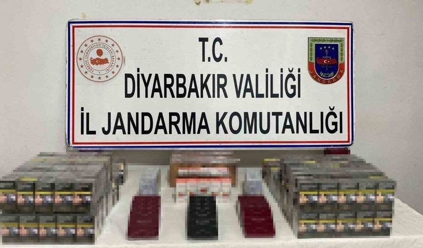 Diyarbakır’da çok sayıda gümrük kaçağı ürün ele geçirildi