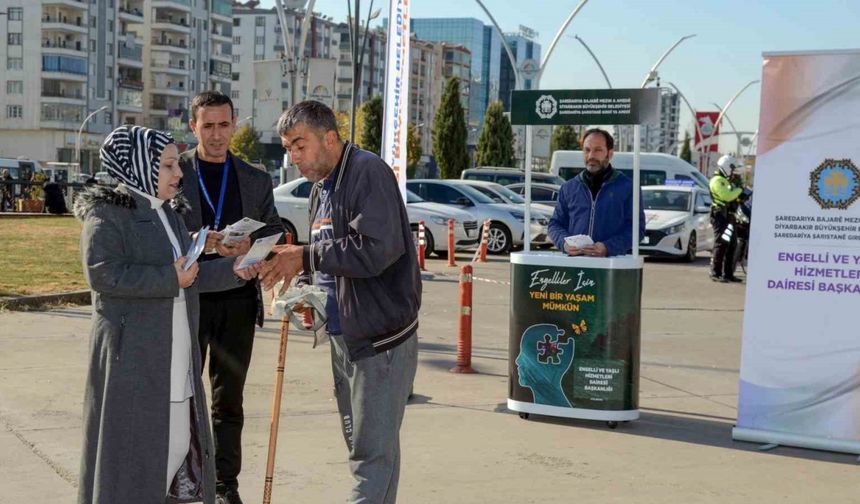 Diyarbakır’da engellilerin haklarına yönelik farkındalık çalışması yapıldı