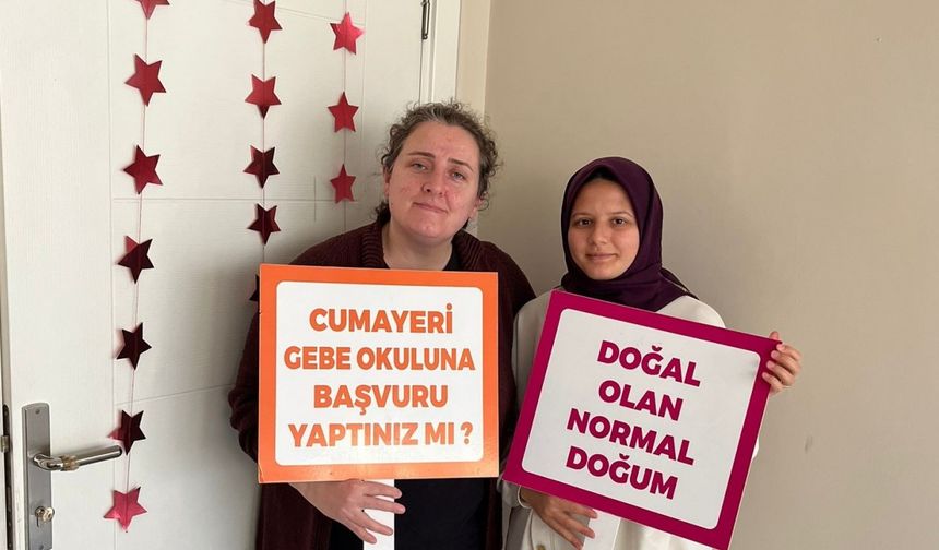 Doğal olan normal doğum farkındalık etkinliği düzenlendi