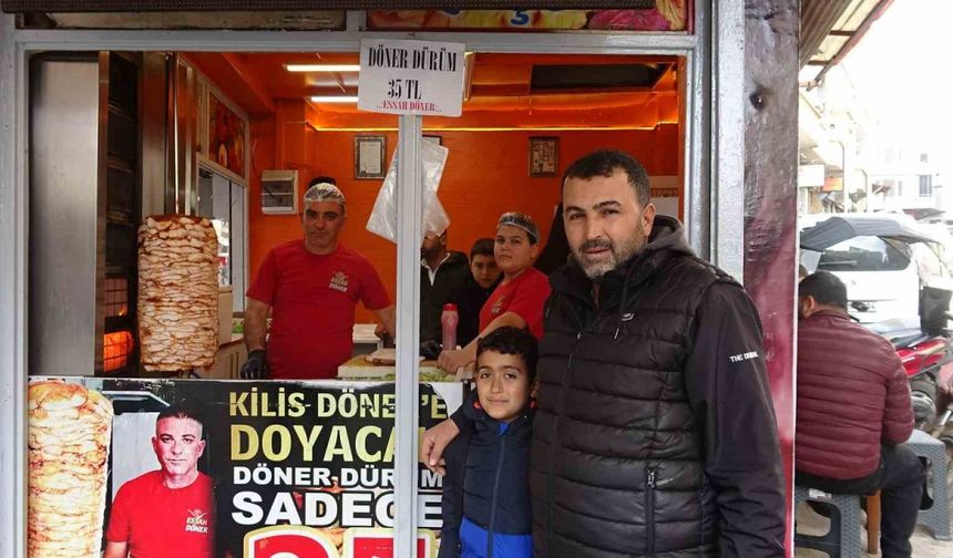 Döner 30 liraya düştü: Kilis’te esnaftan indirim akımı