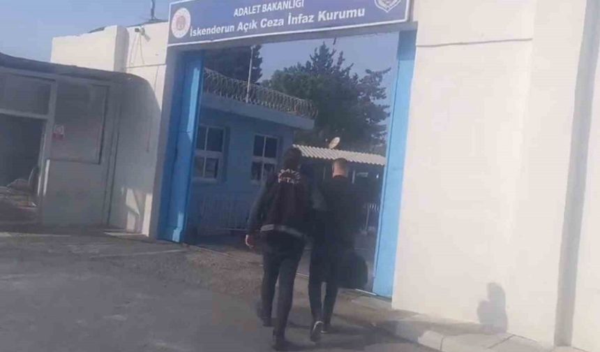 Dörtyol’da 5 yıl hapis cezası ile aranan şahıs tutuklandı