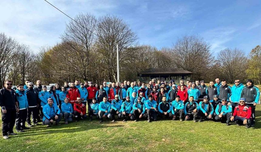 Düzce’de gerçekleştirilen tatbikatta UMKE’ciler yeteneklerini geliştirdi